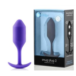 B-VIBE - SNUG PLUG 2 BLACK/PURPLE