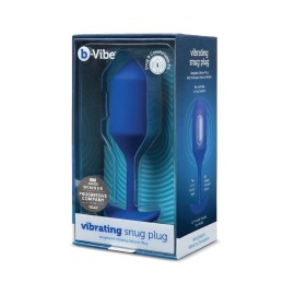 B-Vibe - Vibrating Snug Plug 4 (XL) Navy