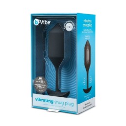 B-Vibe - Vibrating Snug Plug 4 (XL) Black