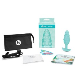 B-Vibe - Texture Vibrating Plug Bump Mint Small