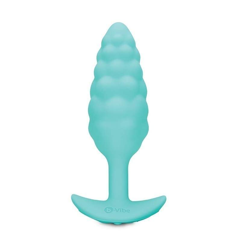 B-Vibe - Texture Vibrating Plug Bump Mint Small