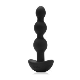 B-Vibe - Triplet Vibrating Anal Beads Black With Remote