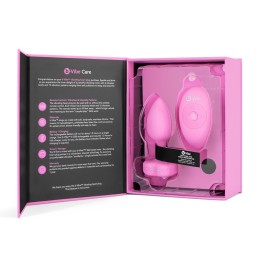 B-Vibe - Vibrating Heart Plug S/M Pink Remote Control