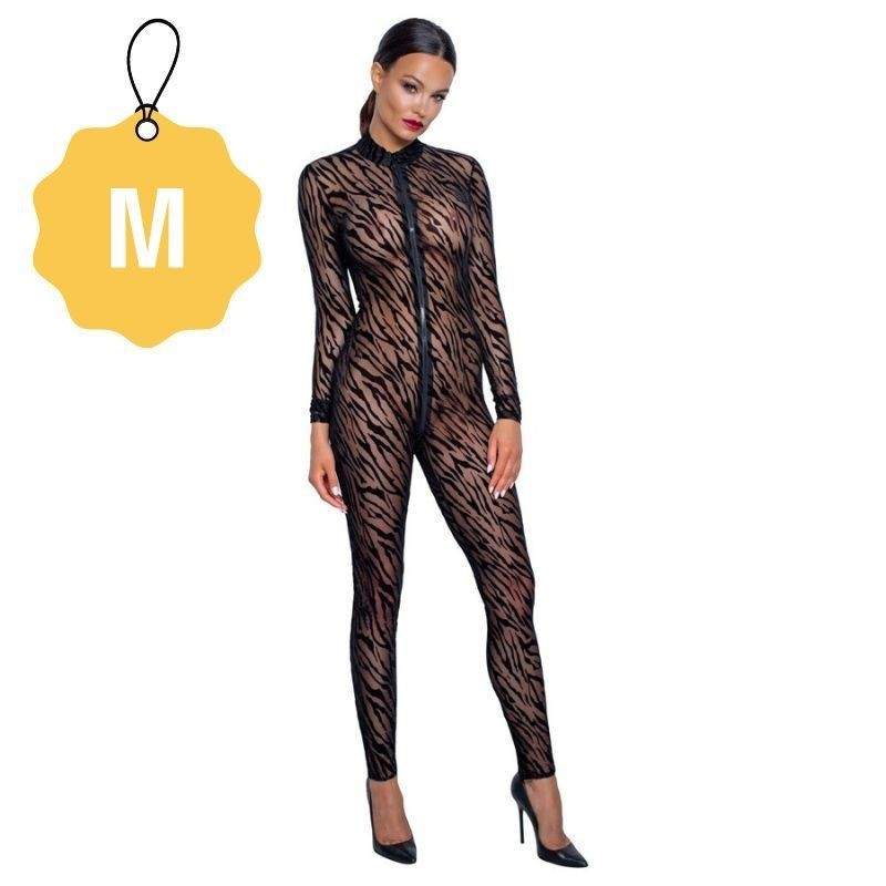 NOIR HANDMADE - TRANSPARENT TIGER JUMPSUIT M SIZE