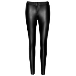 Noir Handmade - Slim-fit Trousers In Trendy Snakeskin Look