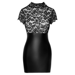 Noir Handmade - Dress With Lace Top And Matt Shiny Powerwetlook Skirt