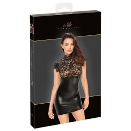 Noir Handmade - Dress With Lace Top And Matt Shiny Powerwetlook Skirt