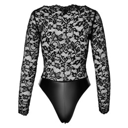 Noir Handmade - Psyche Bodysuit Of Lace And Wetlook