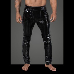 Noir Handmade - Men's long pants made of elastic PVC Size L