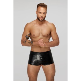 Noir Handmade - Men Shorts With Zipper In The Front