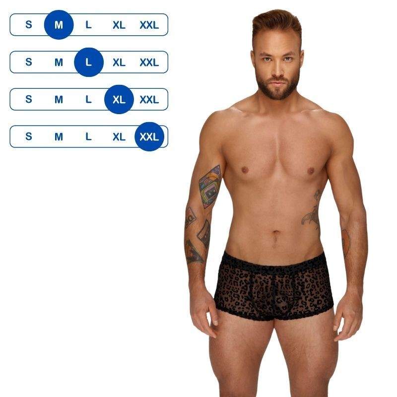 Noir Handmade - Leopard Flock Short-shorts