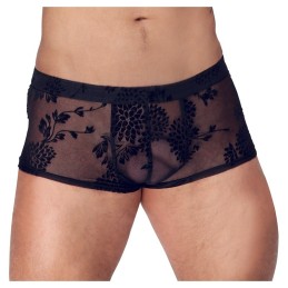 Noir Handmade - Flock Embroidery Short-shorts