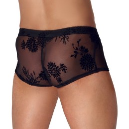 Noir Handmade - Flock Embroidery Short-shorts