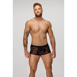 Noir Handmade - Flock Embroidery Short-shorts