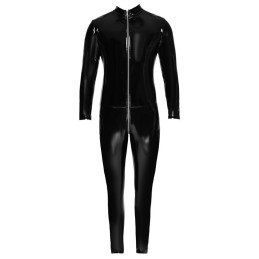 Black Level - Vinyl Jumpsuit With a 3-way Metal Zip