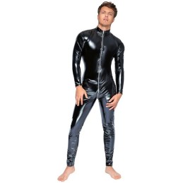 Black Level - Vinyl Jumpsuit With a 3-way Metal Zip