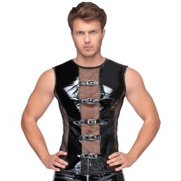 Black Level - Sleeveless Vinyl Shirt