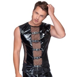 Black Level - Sleeveless Vinyl Shirt