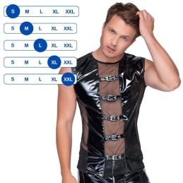 Black Level - Sleeveless Vinyl Shirt
