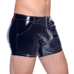 Black Level - Stretchy Vinyl Shorts