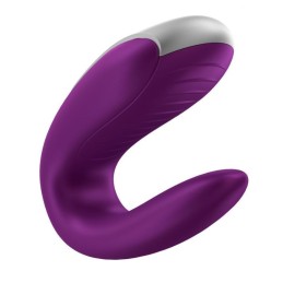 Satisfyer - Paarivibraator Double Fun Connect App Violet