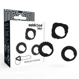 Addicted Toys - C-ring Set Black