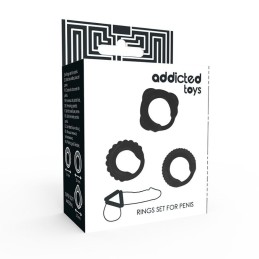 Addicted Toys - C-ring Set Black