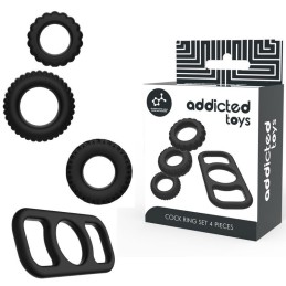 Addicted Toys - Cock Ring Set 4 Pieces