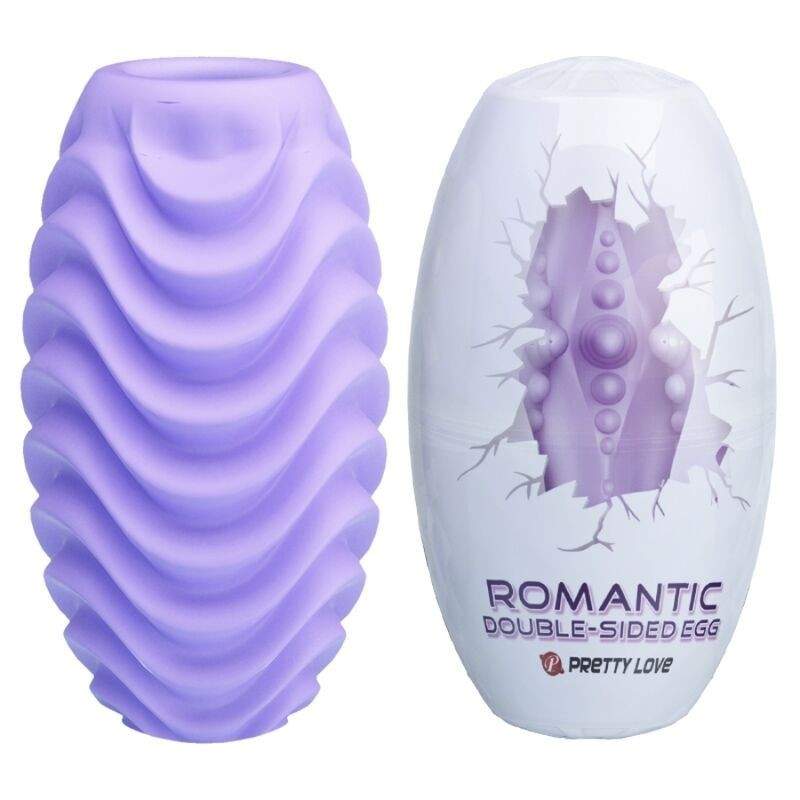 Pretty Love - Lilac Double Sided Masturbator Egg