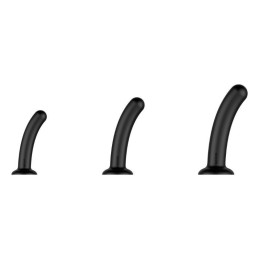 Nexus - Dilator Set Silicone Anal Dildos (S,M,L) Black