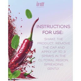 Intt - Clit Me On Liquid Vibrator Sprei Peppermint 12ml -