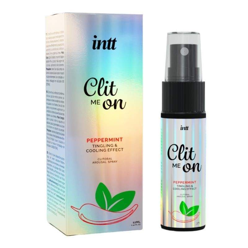 Intt - Clit Me On Vedel Vibraator Sprei Peppermint 12ml
