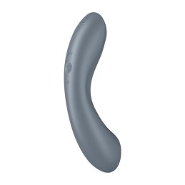 SATISFYER - CURVY TRINITY 1 AIR PULSE VIBRATION GREY