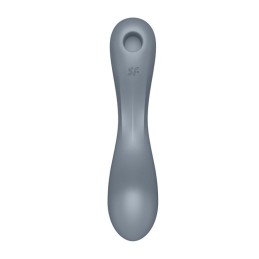 SATISFYER - CURVY TRINITY 1 AIR PULSE VIBRATION GREY