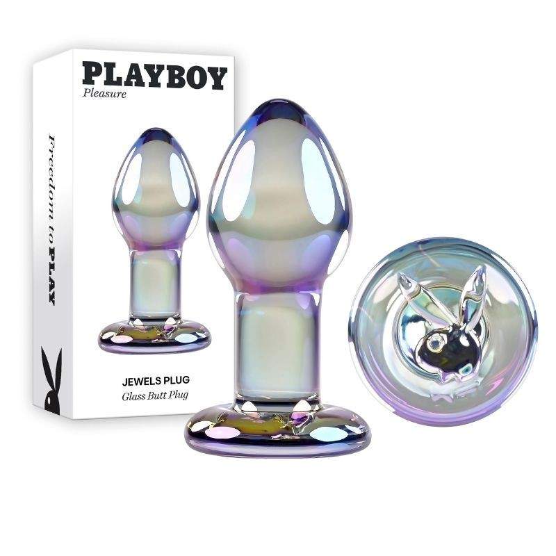 Playboy - Анальная Пробка Jewels Plug Transparent