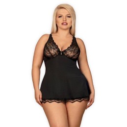 Obsessive - Luvae Nightdress Black 2XL/3XL