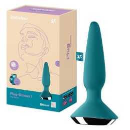 SATISFYER - PLUG-ILICIOUS 1 VIBREERIV ANAALTAPP turkiisiroheline