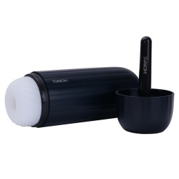 Svakom - Sam Neo 2 Pro Interactive Heating, Sucking & Vibrating Masturbator Blue