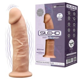 REALISTIC PENIS VIBRATOR SILEXD - MODEL 2 SILICONE PREMIUM SILEXPAN 17.5 CM