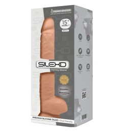 Realistic Dildo 38cm Silexd - Model 1 Premium Silexpan Silicone