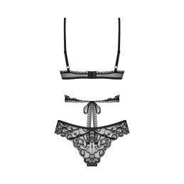 Obsessive - Blomentis 2-pcs set Black M/L