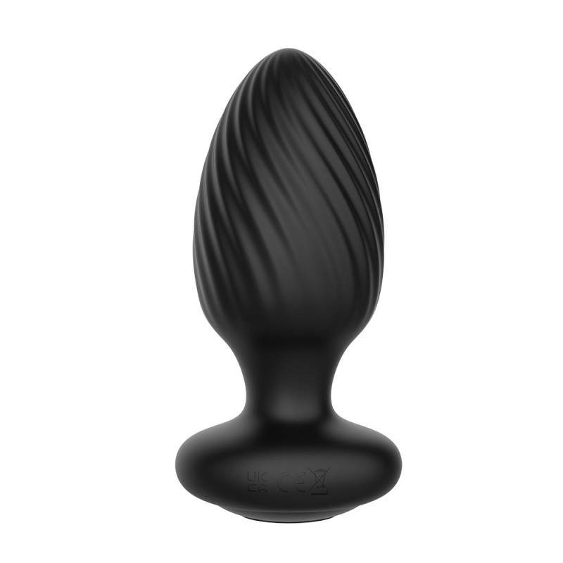 Rotating Remote Control Anal Plug Nexus - TORNADO Extra Large - Black