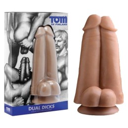 TOM OF FINLAND TOOLS - DUAL DICKS DILDO