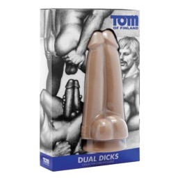 TOM OF FINLAND TOOLS - DUAL DICKS DILDO