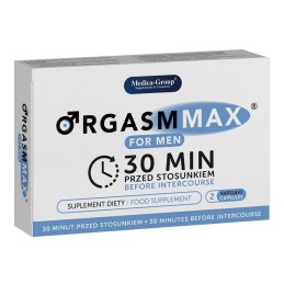 OrgasmMax meestele kapslid – elujõud ja vastupidavus