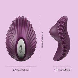 HoneyPlayBox - PEARL App-Controlled Magnetic Panty Vibrator Purple