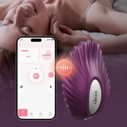 HoneyPlayBox - PEARL App-Controlled Magnetic Panty Vibrator Purple