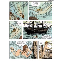 Erotic Comic Book Milo Manara's Gullivera Oversized Deluxe 68 pages