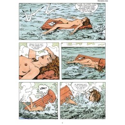 Erotic Comic Book Milo Manara's Gullivera Oversized Deluxe 68 pages