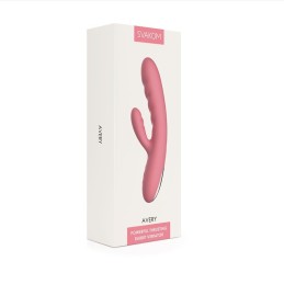 Svakom - Avery Powerful Thrusting Vibrator Pink